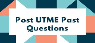 POST UTME PAST QUESTION